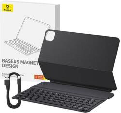 Baseus 053347 Baseus Brilliance Apple iPad Air (2020/2022) / iPad Pro 11 (2020/2021/2022/2024) tok billentyűzettel, fekete (053347)