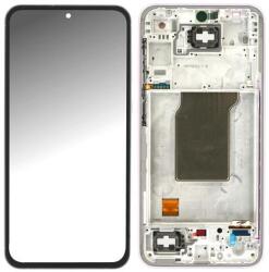 Samsung GH82-34223D Gyári Samsung Galaxy A35 OLED kijelző érintővel levendula kerettel, előlap (Levander) (GH82-34223D)