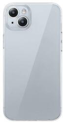 Baseus P60115400201-00 Baseus Apple iPhone 15 tok + Schott 9H edzett üveg + felhelyező készlet, átlátszó (P60115400201-00)