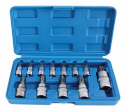 SATRA Torx plus bit dugókulcs készlet 1/4″, 3/8″, 1/2″ 12 részes (S-H125WT)