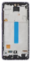 GH82-25524A Samsung Galaxy A52 / A52 5G / A52s 5G TFT LCD kijelző érintővel Lila kerettel, előlap (ujjlenyomat olvasó támogatás nélkül) (GH82-25524A)