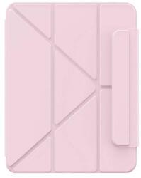 Baseus 051371 Baseus Minimalist Apple iPad 10.2 (2019/2020/2021) mágneses tablet tok, rózsaszín (Baby Pink) (051371)