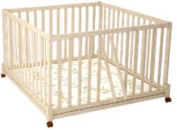  Timba 3 fajáróka 120×120-as összecsukható emelhető görgős borostyán