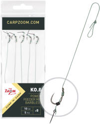 Carp Zoom FC Power Feeder KO. 8 method elõke fonott, szakál nélküli, 10 cm, #12; 10 mm; o0, 18 mm, 5 db (CZ1783)