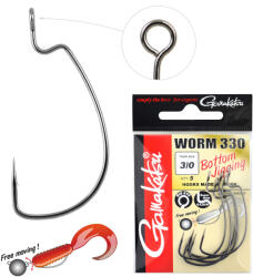 Gamakatsu Worm-330 Bottom Jigging 1-es 6db/cs (185096-001) - jadabo