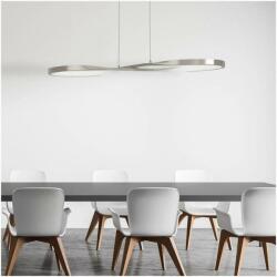 EGLO LED lámpa , függeszték , mennyezeti , 21W , 2600Lm , természetes fehér , nikkel , EGLO , ESME , 780253 (780253)