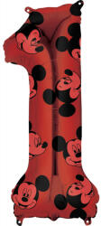 Disney Mickey Red fólia lufi 1-es 66 cm (DPA4013101)