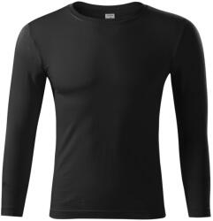 MALFINI Hosszú ujjú póló Progress LS - Fekete | 2XL (P750117)