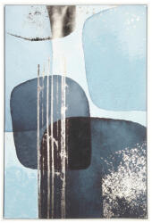 Bizzotto BOLD kék és fehér vászon festmény