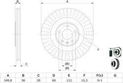 Bosch Disc frana BOSCH 0 986 479 E41 - centralcar