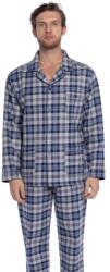 GUASCH PAULO férfi flanel pizsama XL Sötét kék / Navy