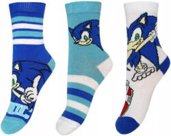 Sega Sonic a sündisznó Fast gyerek zokni 3 pár/csomag 23-34 Nr1