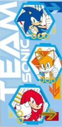 Sega Sonic a sündisznó fürdőlepedő, strandtörölköző 70x140 cm Nr 02