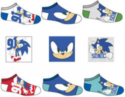 Sega Sonic a sündisznó Energy gyerek titokzokni 3 pár/csomag 23-34 Nr1