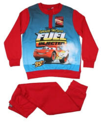  Disney Verdák téli gyerek pizsama (CARS1006_piros_104)