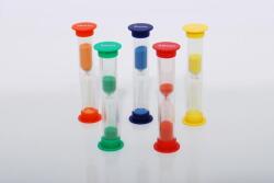 TickiT Set de 5 miniclepsidre cu nisip colorat si cronometrare diferita (TIK92007) - bekid