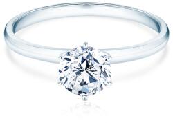 SAVICKI Inel de logodnă SAVICKI: aur alb, diamant cultivat în laborator - savicki - 4 688,00 RON