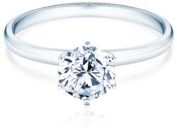 SAVICKI Inel de logodnă SAVICKI: aur alb, diamant cultivat în laborator - savicki - 7 642,00 RON