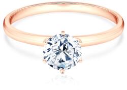 SAVICKI Inel de logodnă SAVICKI: aur roz, diamant cultivat în laborator - savicki - 4 688,00 RON