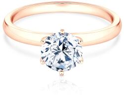 SAVICKI Inel de logodnă SAVICKI: aur roz, diamant cultivat în laborator - savicki - 10 167,00 RON