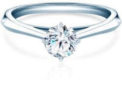 SAVICKI Inel de logodnă The Light: aur alb, diamant cultivat în laborator - savicki - 4 688,00 RON