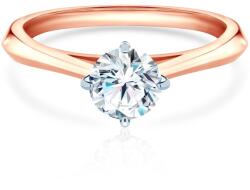 SAVICKI Inel de logodnă The Light: aur bicolor, diamant cultivat în laborator - savicki - 7 657,00 RON