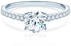 SAVICKI Inel de logodnă Share Your Love: aur alb, diamant cultivat în laborator