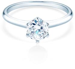 SAVICKI Inel de logodnă The Journey: aur alb, diamant cultivat în laborator - savicki - 4 922,00 RON