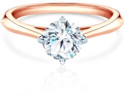 SAVICKI Inel de logodnă The Light: aur bicolor, diamant cultivat în laborator - savicki - 10 167,00 RON