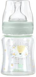 KikkaBoo Бебешко стъклено шише Kikkaboo - Jungle King, 120 ml, Mint (31302020120)