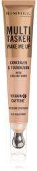 Rimmel Multi-Tasker Wake Me Up грим и коректор за озаряване на лицето цвят 25 Rose Ivory 20ml