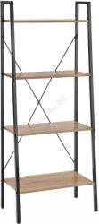 Halmar Етажерка за книги NARVIK 148x60 см черен/дъб сонома (HA0030)