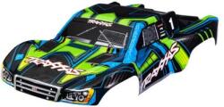 Traxxas Каросерия Traxxas Slash 4X4 зелено-синя (без скоби)