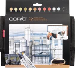 Copic Classic Пълнител за писалка Architecture Colours 12 бр (<![CDATA[65.3931]]>)