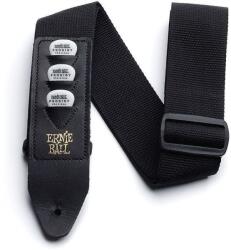 Ernie Ball Polypro Pickholder Black Curea de chitară (P04039)