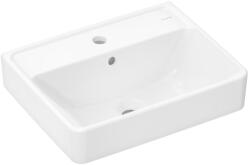 Hansgrohe Xanuia Q kerámia kézmosó 50x39 cm csapfurattal és túlfolyóval, fehér 60131450 (60131450)