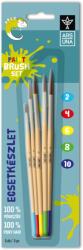Ars Una Ecsetkészlet, 2, 4, 6, 8, 10, natúr fanyelű, kerek 5 darabos klt. Ars Una (5993120022951) - tonerpiac