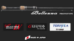 Graphiteleader BELLEZZA PROTOTYPE 21GBLZPS-572XUL-S REGULAR FAST 1.70m 0.2-2.5gr XUltra Light (G08827)