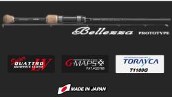 Graphiteleader Bellezza Prototype 21 GBLZPS 582SUL-T R-Fast 1, 72m 0, 6-3, 5g Super Ultra Light pergető horgászbot (G08828)