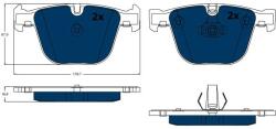 TRW set placute frana, frana disc TRW GDB1502BTE - centralcar