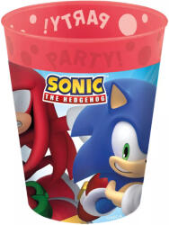 Sega Sonic a sündisznó Sega micro prémium műanyag pohár 250 ml