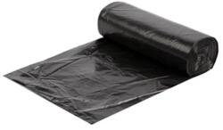 Szemeteszsák 135 liter 70 x 110 cm 25 mikron 10 db/tekercs fekete (56886) - irodaitermekek
