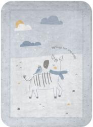 KikkaBoo Супер меко бебешко одеяло KikkaBoo - Stripy Friends, 80 x 110 cm (31103020151) - baby