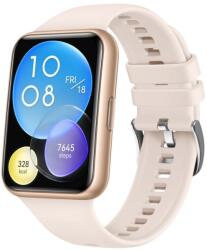 FIXED Silicone Strap for Huawei Watch FIT2, pink (FIXSSTB-1055-PI) - primatinta