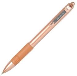 Zebra Golyóstoll 1mm, rose gold test, Zebra Z-grip Smooth, írásszínkék (50048) - irodasziget