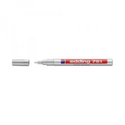 edding Lakkmarker 1-2mm, kerek Edding 751 ezüst (7580097012) - irodasziget