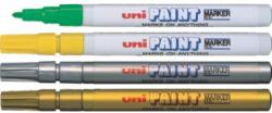 uni Lakkmarker 0, 8-1, 2mm, Uni PX-21 ezüst (2UPX21E) - irodasziget