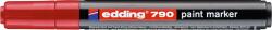 edding Lakkmarker 2-3mm, kerek Edding 790 piros (7580147001) - irodasziget