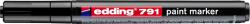 edding Lakkmarker 1-2mm, kerek Edding 791 fekete (39254) - irodasziget