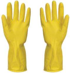Gumikesztyű L háztartási pár Safety First sárga (46159) - irodasziget